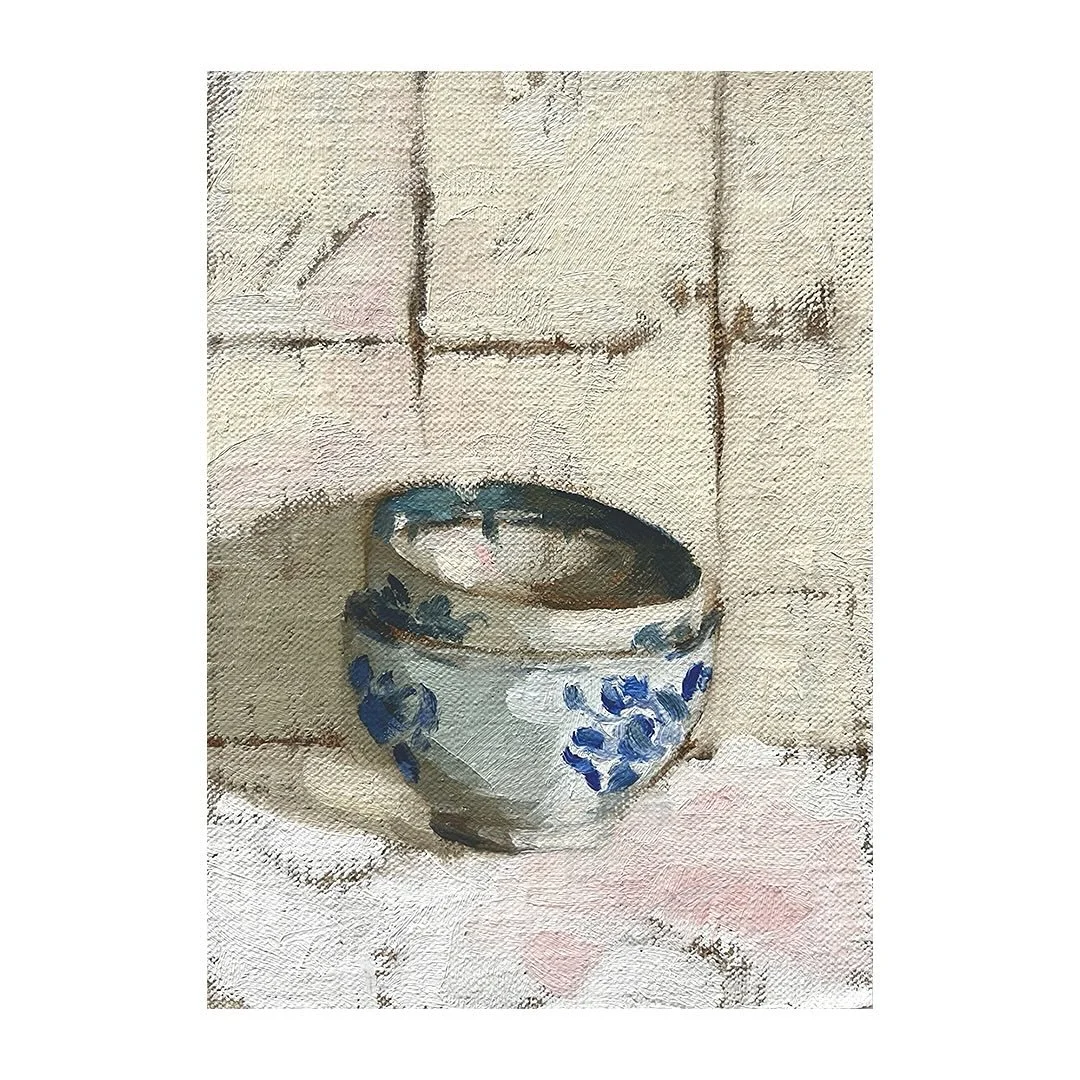 O P E N  S T U D I O S
S E P T E M B E R  2 0 2 5

This little study of a stack of antique Georgian bowls will be one of the paintings available at my Open Studios in September.

I&rsquo;m really looking forward to taking part in the Northants and Ru
