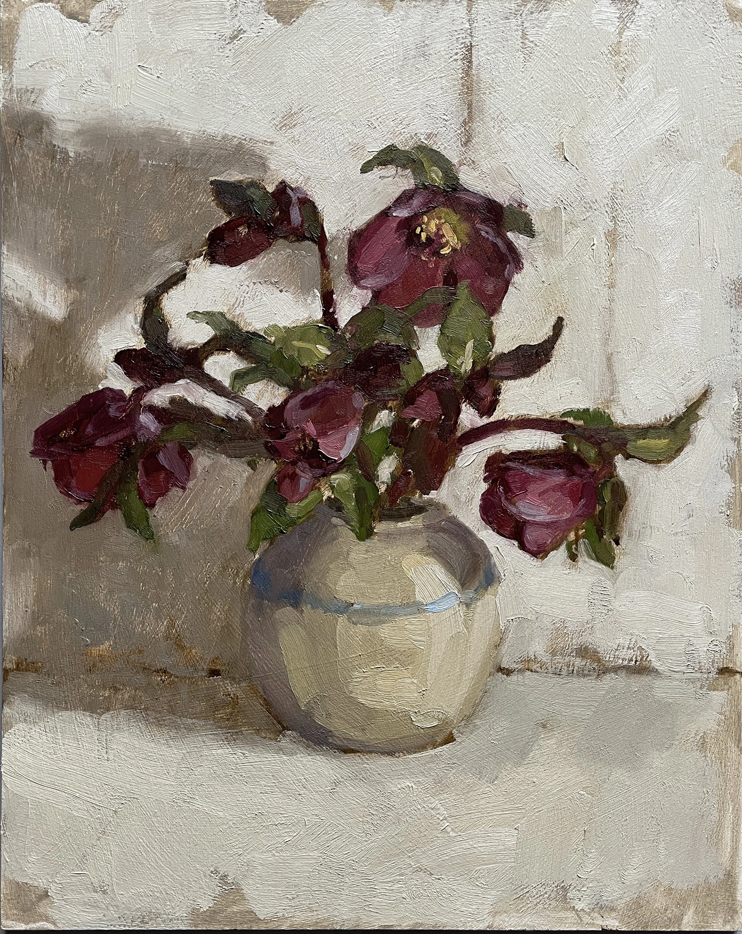 Hellebores in a French Pot.jpg