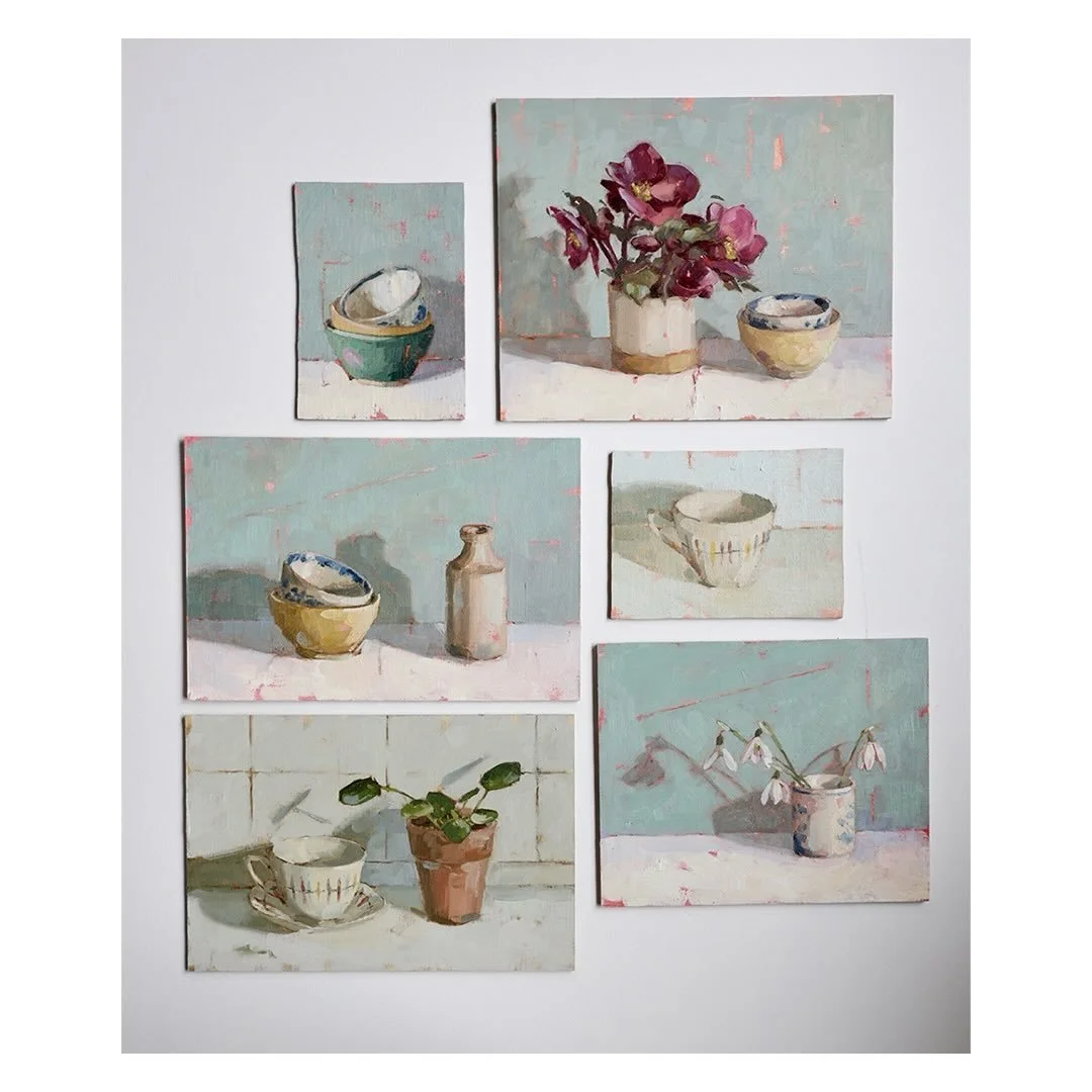 I always enjoy the first week of February, when I get to sit back and take in all the paintings I completed during the January Strada Easel Challenge. 

These are just a few favourites but there are plenty of others which will definitely make it into