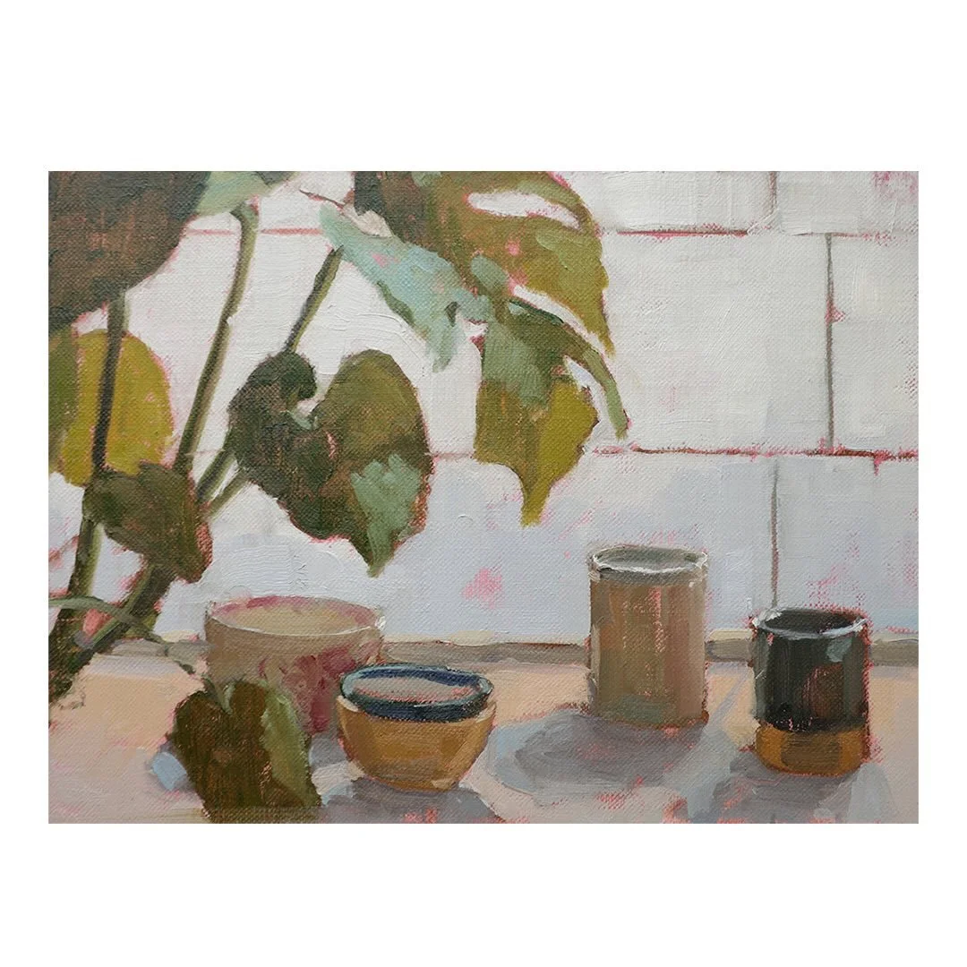 Day 21 #stradaeasel challenge

This is a little study for a larger painting I&rsquo;m thinking about. I was exploring the composition and whether I want it to be back lit from the window or not. I don&rsquo;t usually paint with the light coming from 