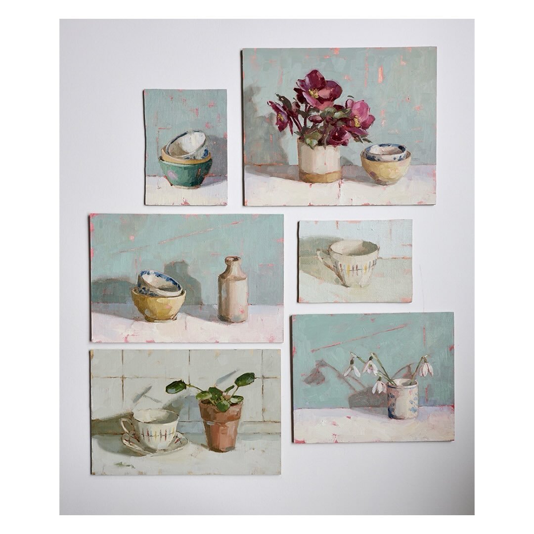 I always enjoy the first week of February, when I get to sit back and take in all the paintings I completed during the January Strada Easel Challenge. 

These are just a few favourites but there are plenty of others which will definitely make it into