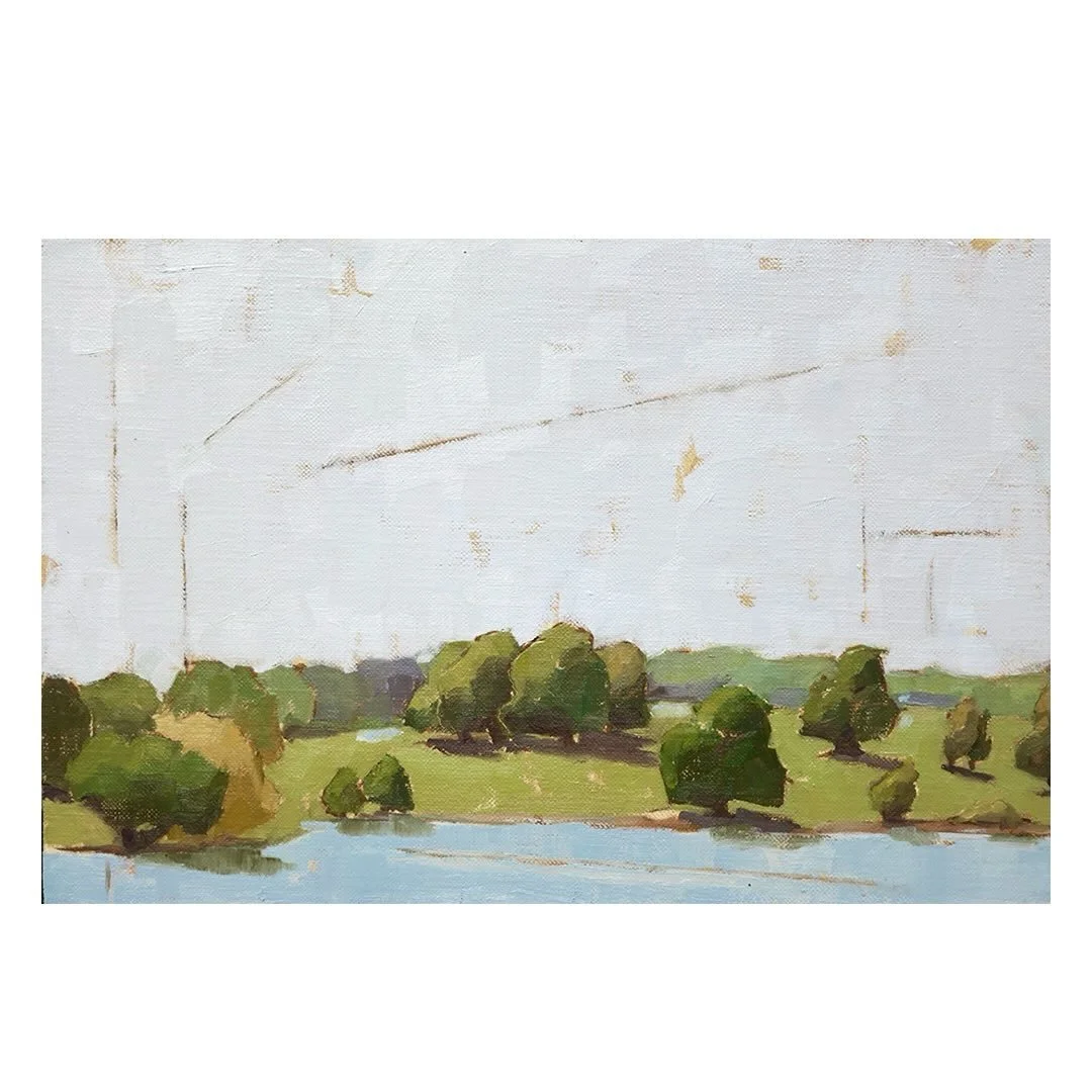 Yesterday I headed to the beautiful gardens at Burghley House in Stamford for the first paint out of the year with Welland Valley plein air group. Luckily I remembered my umbrella as it was one of those spring days where you encounter all weathers fr