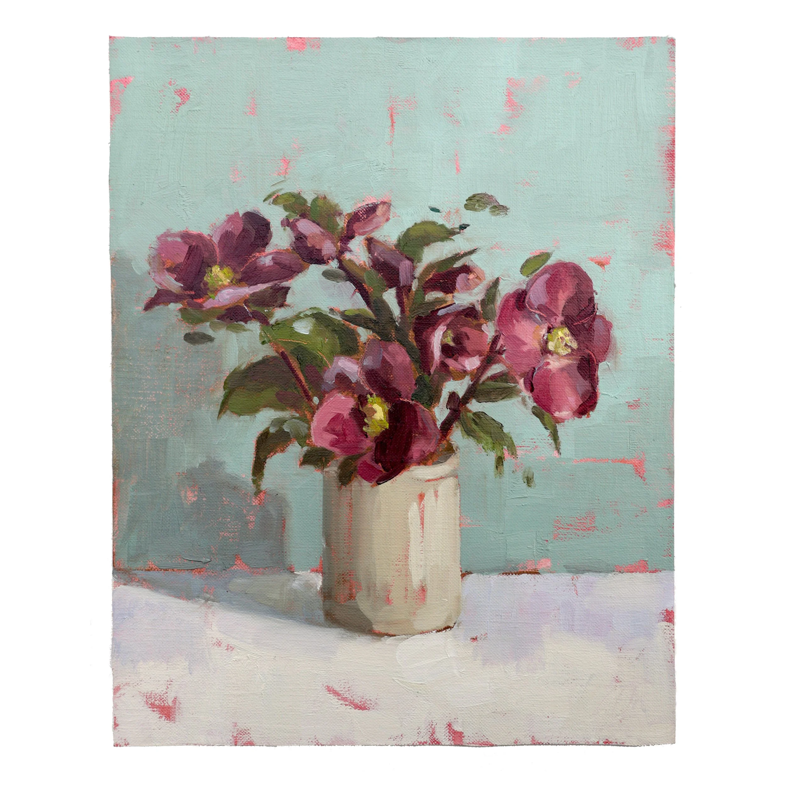 First Hellebores on Blue.jpg