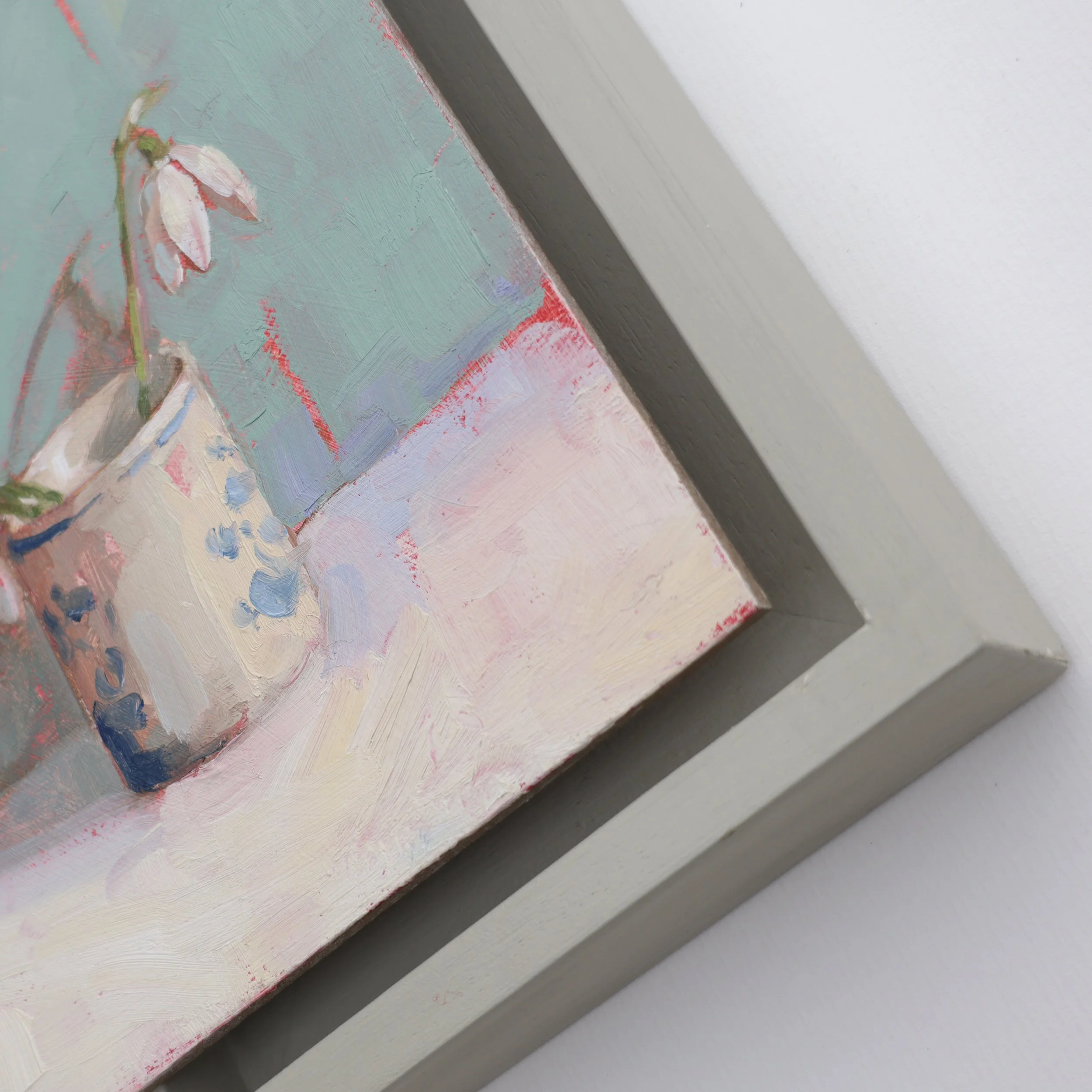 Winter Snowdrops still life oil painting by Fiona Carver.jpg