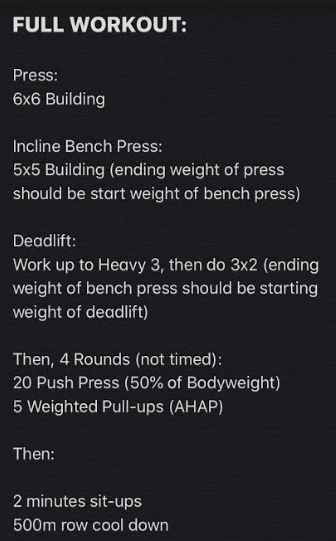 -Weekly Workout For Men: Get Big with this Press, Incline Bench Press ...