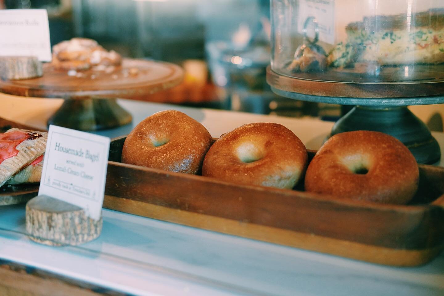 We&rsquo;re big fans of bagels, especially ones made by @trencherstulsa ✨ They pair perfectly with a hot drip coffee and sunshine ☕️🌞