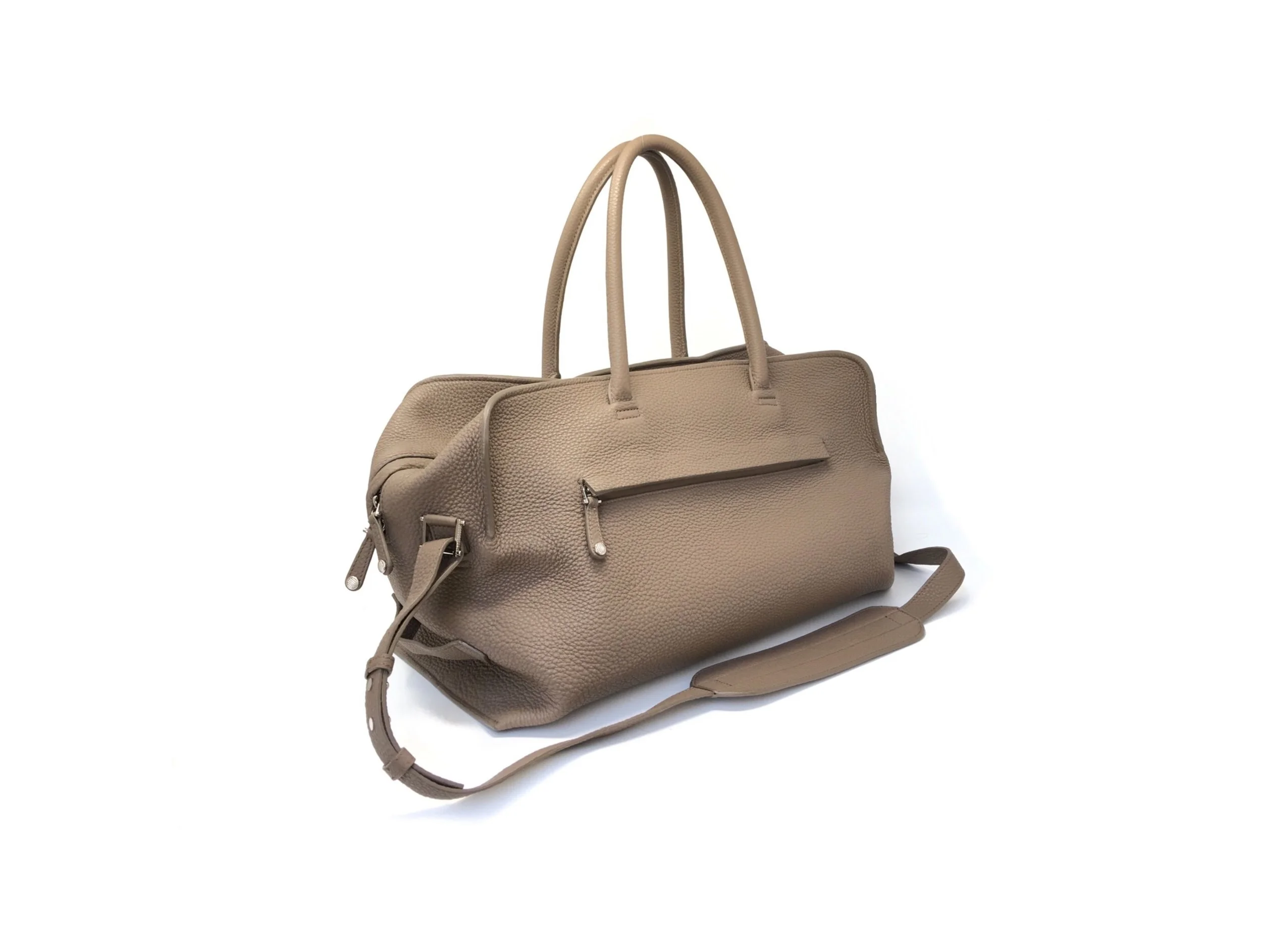 Grey New England Duffle 45 Taupe .JPG