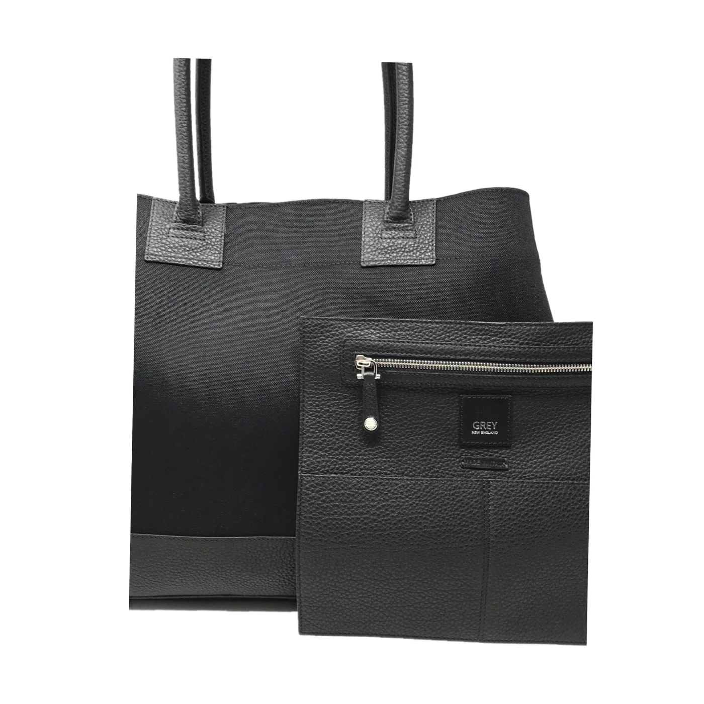 grey new york grey new englands tote 50 canvas with pocket black