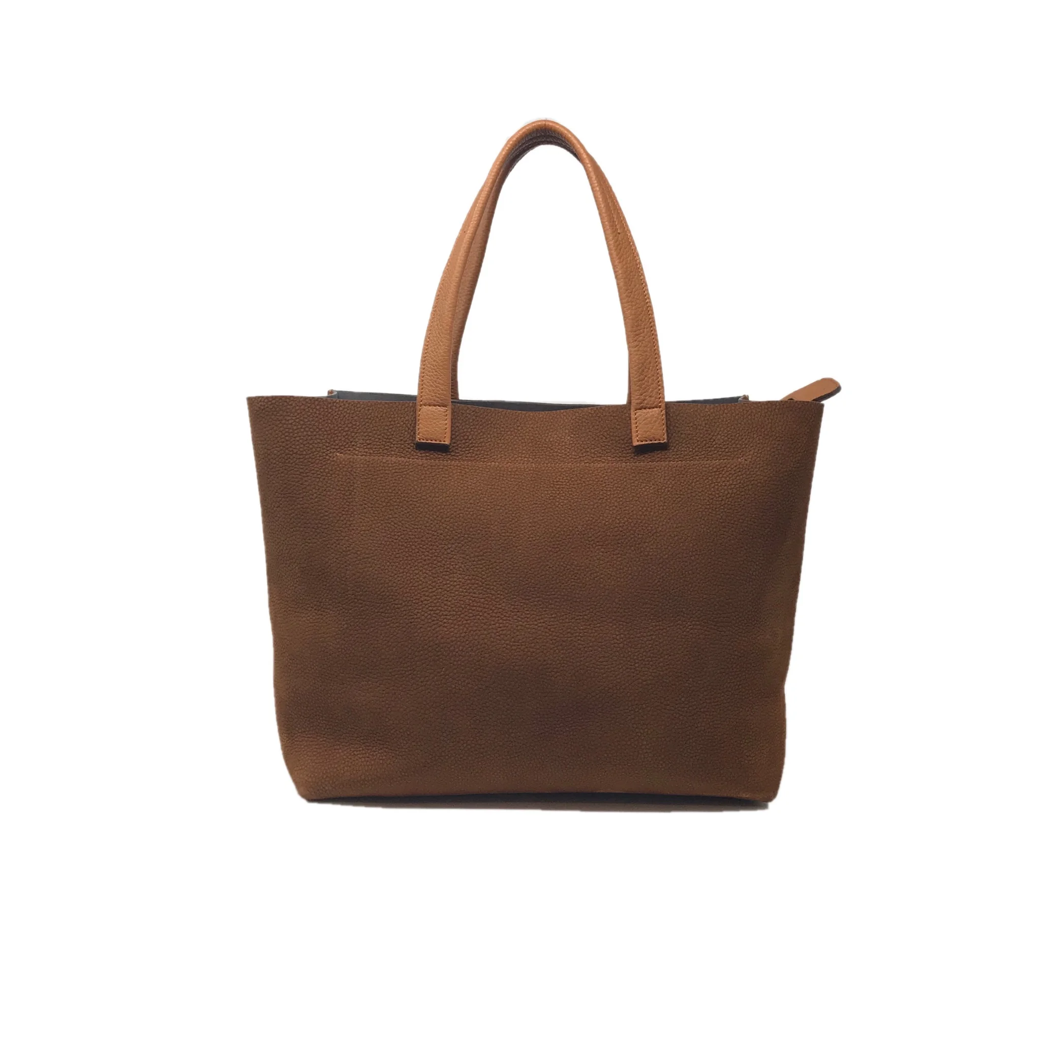 New England Shopper Tote Toffee Nabuck gnygne.JPG
