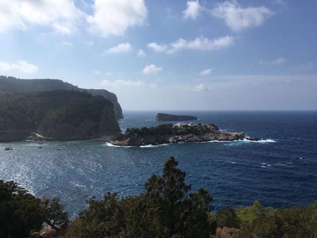 In the distance is a private villa on a private island. It will cost slightly more than 180 euros a night, just FYI. It does look damn nice, though.