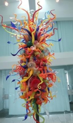 Dale Chihuly Glass Sculpture, Milwaukee Art Museum