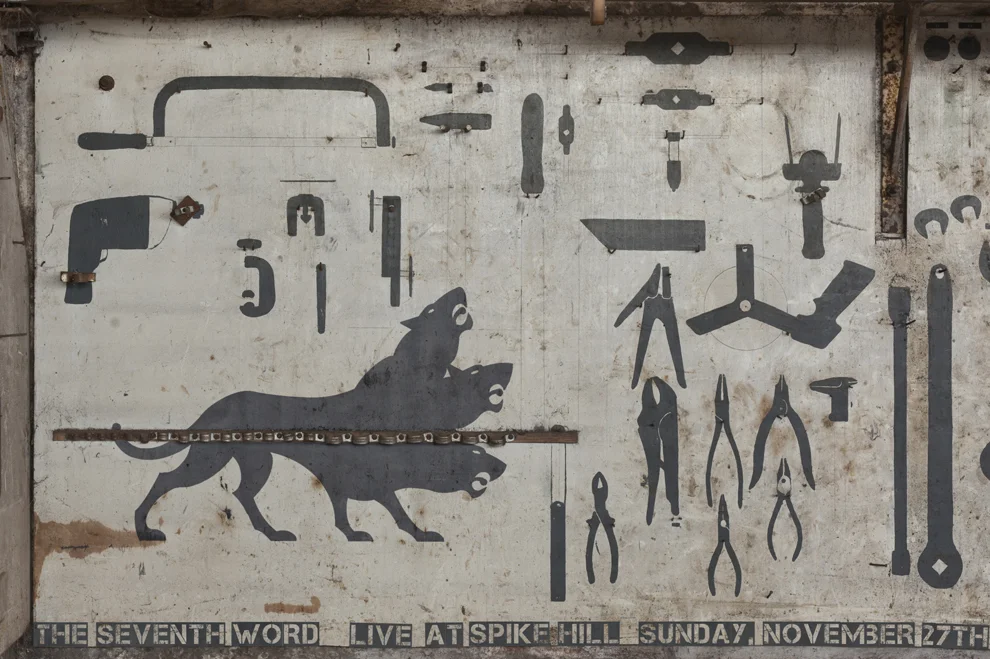 Poster  |  The Seventh Word, band