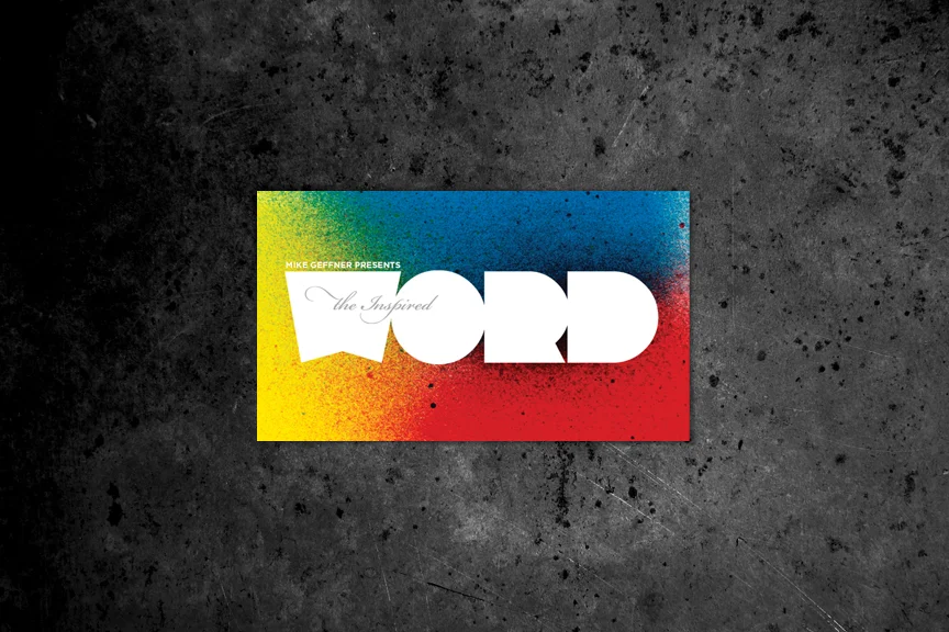 Logo/Business Card  |  The Inspired Word (open mic/performance event)