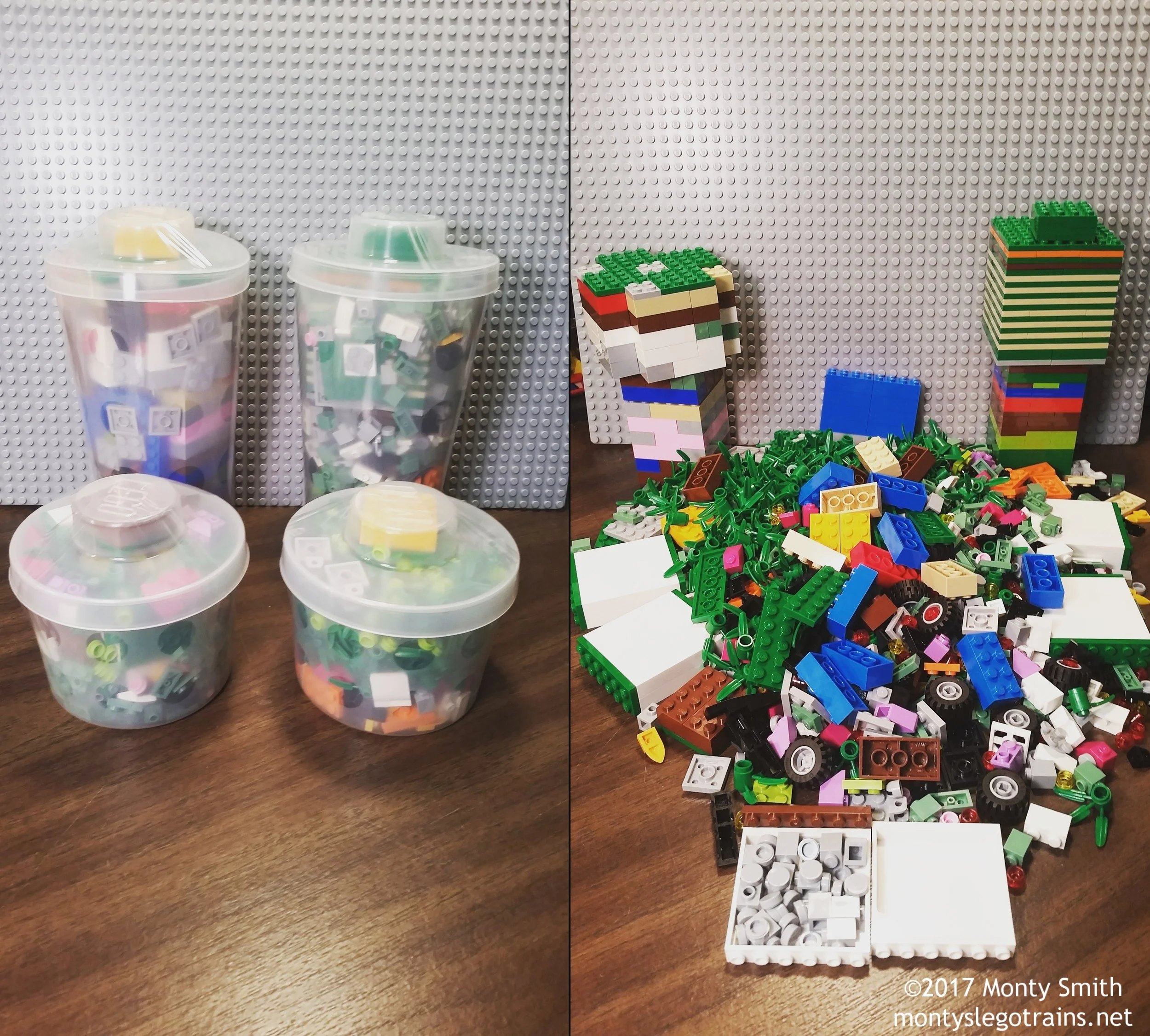 Pick a store brick cup