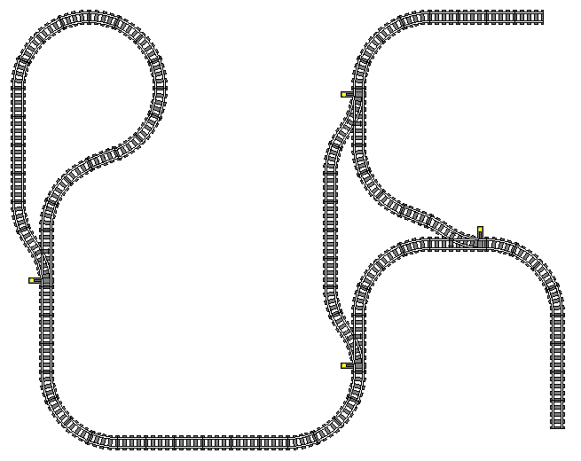 lego train loop