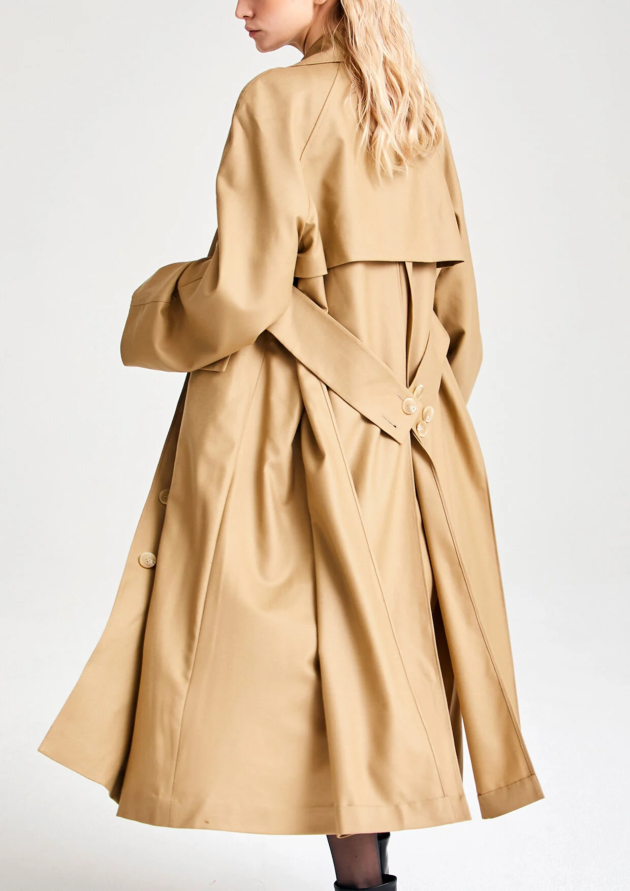 modern trench coat