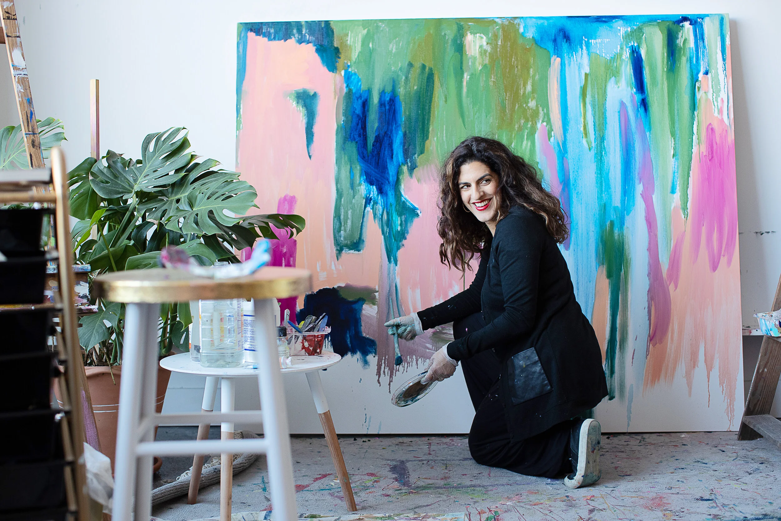 Monica Shulman Artist Studio