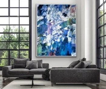 Large format fine art oil painting by Hudson Valley New York emerging artist Monica Shulman. Oil painting commission. Fine art for sale.