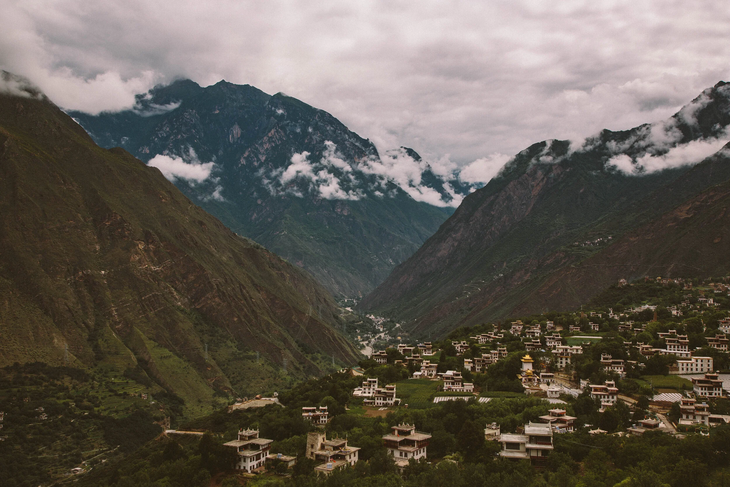 View from the morning hike