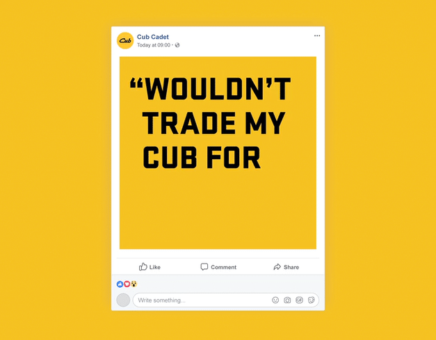 Cub Cadet - 5-Star Social anything.gif