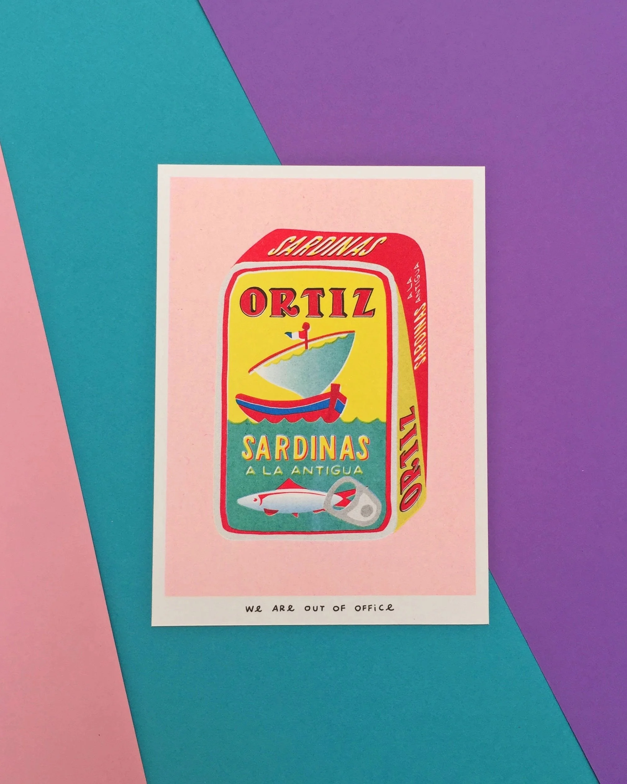 A Risograph Print of A Can Full of Sardinas 4.jpeg