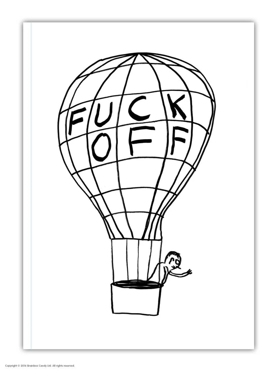 David Shrigley A6 Notebook Fuck Off Balloon.jpg