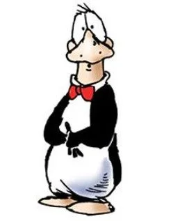 Opus the Penguin (Ex-fashion model)