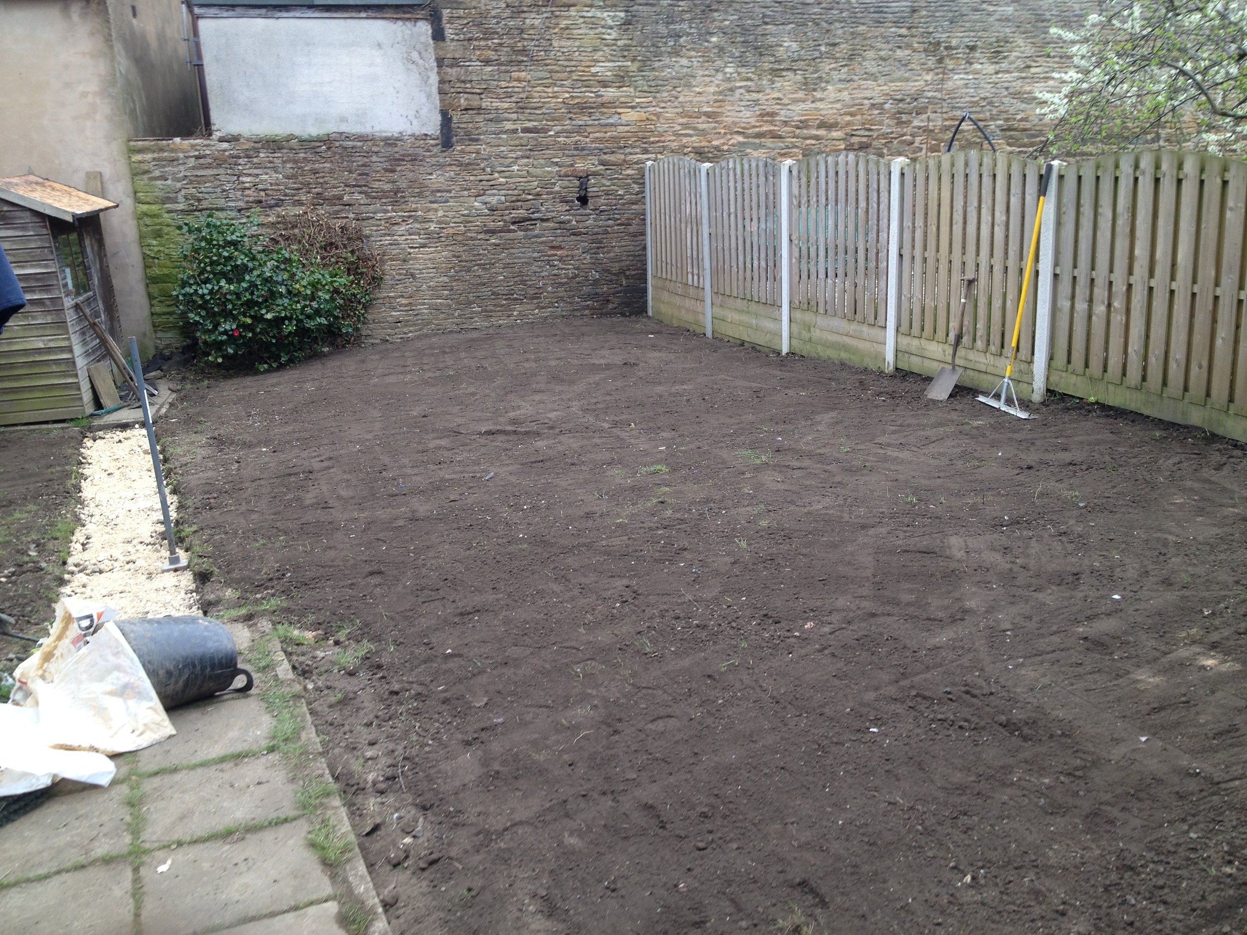 Preparation For Turfing