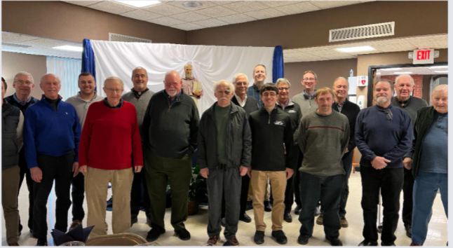 Oblates gathered at Holy Family Parish Adrian (Michigan) to celebrate Evening Prayer and the Vigil of the Feast of St. Francis de Sales. 