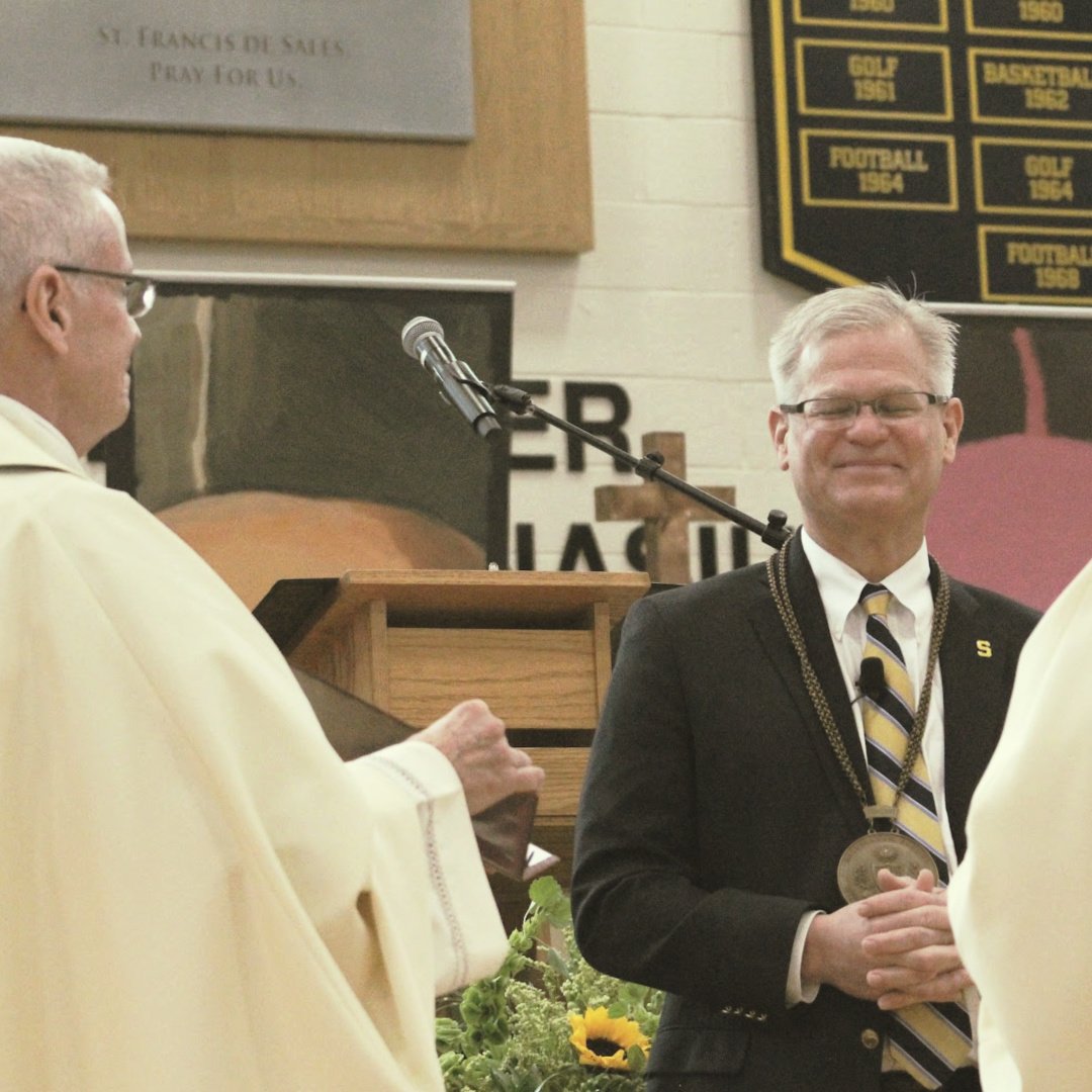 Mr. Tom Kardish installed as fifth president of Salesianum School