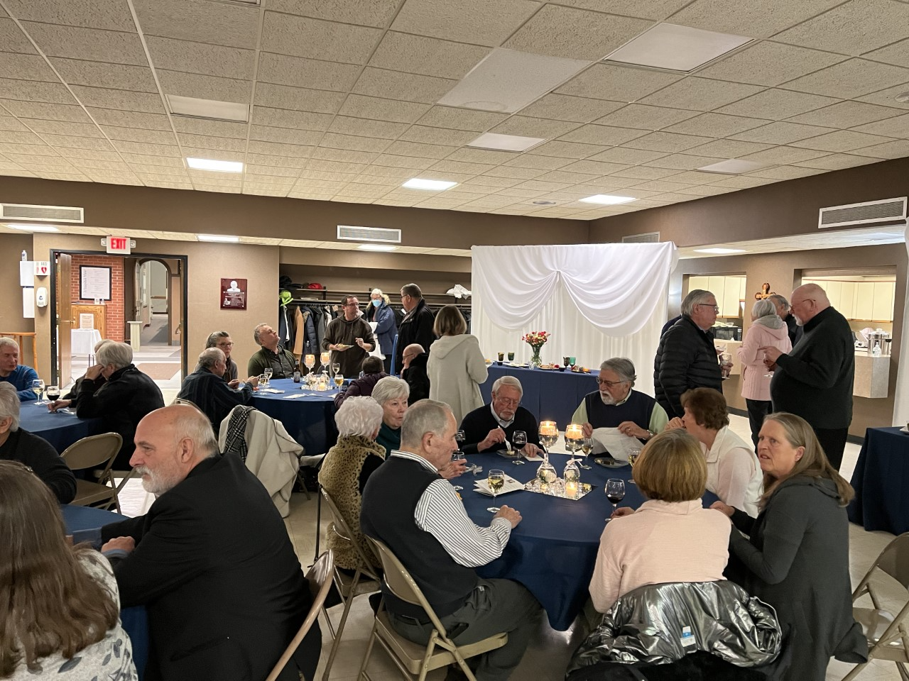  Holy Family Parish Adrian kicked off the Double Salesian Jubilee with a Mass in honor of St. Francis de Sales and a wine and cheese reception after. 