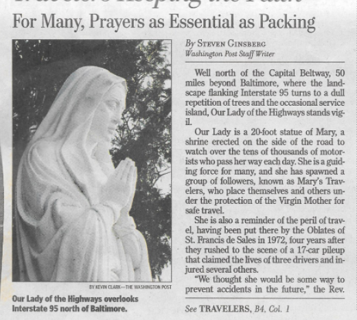 Washington Post Article, 2004