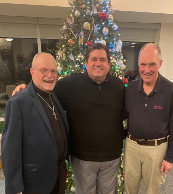  Father Paul Colloton, OSFS , Father Jack Kolodziej, OSFS, and Brother Joe Schodowski, OSFS. 