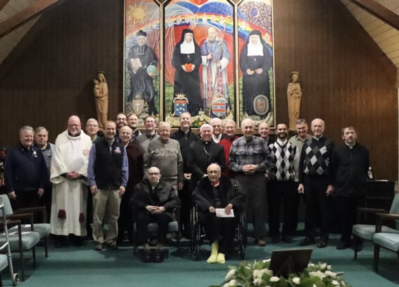  Oblates in Toledo gathered to enjoy a Feast Day Mass and celebrations. 