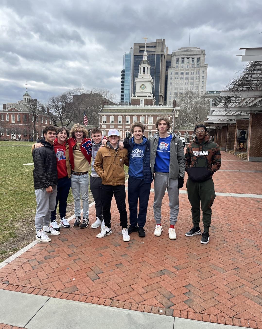  Students from St. Francis de Sales School, Toledo, OH, traveled to Delaware to visit and bond with Salesian brothers at Salesianum Schoo, Wilmington, DE to celebrate the feast week of Saint Francis de Sales. 