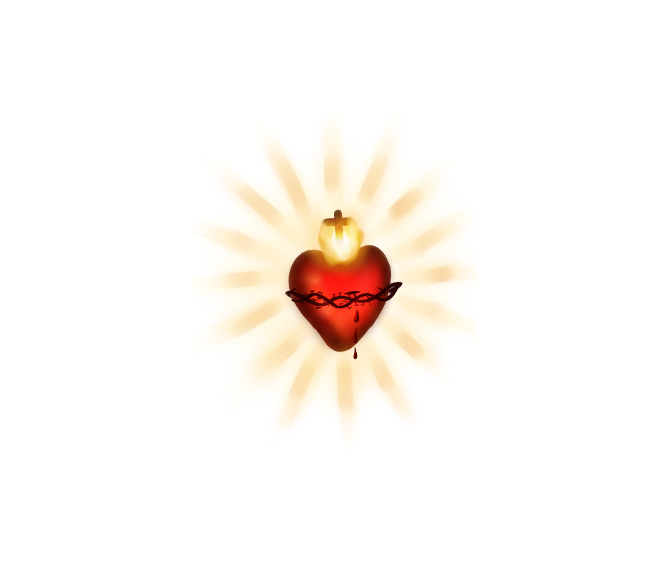 Sacred Heart Tattoo Stock Illustration - Download Image Now, Sacred Heart 
