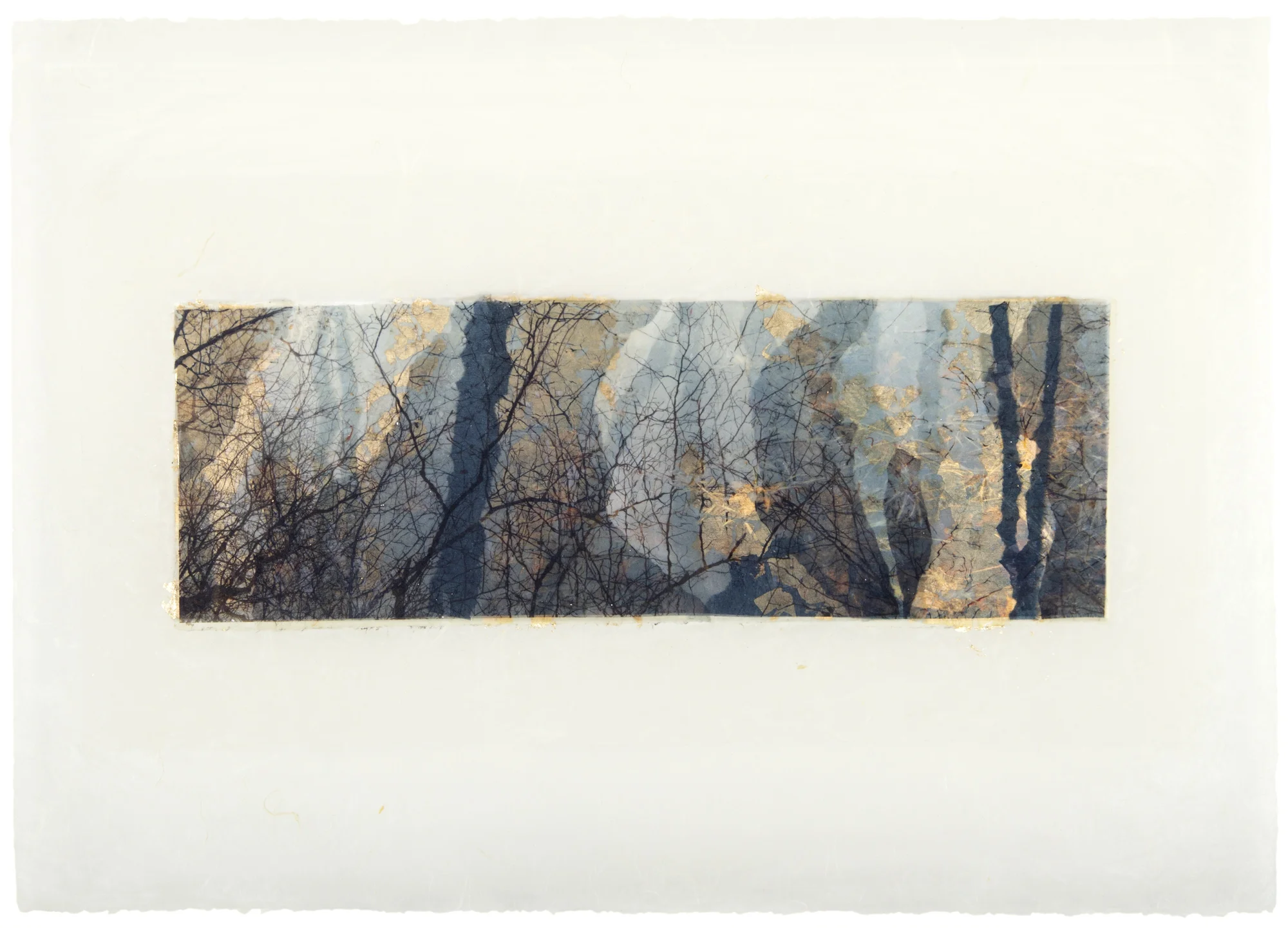 Deep Blue, 13” x 28”, 2014