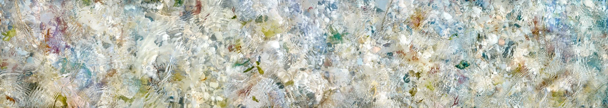  Transparent Tide Panorama, 2026  Archival inkjet print on photo rag fine art paper  14” x 79” 