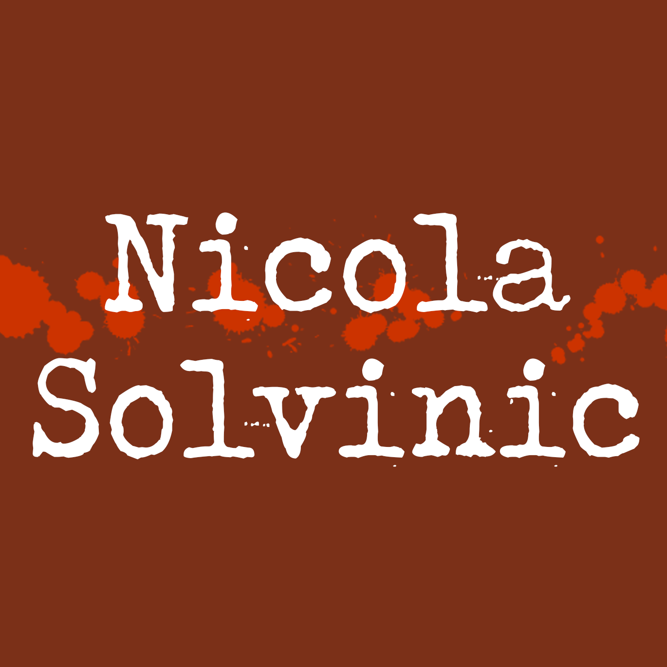 Nicola Solvinic, Author