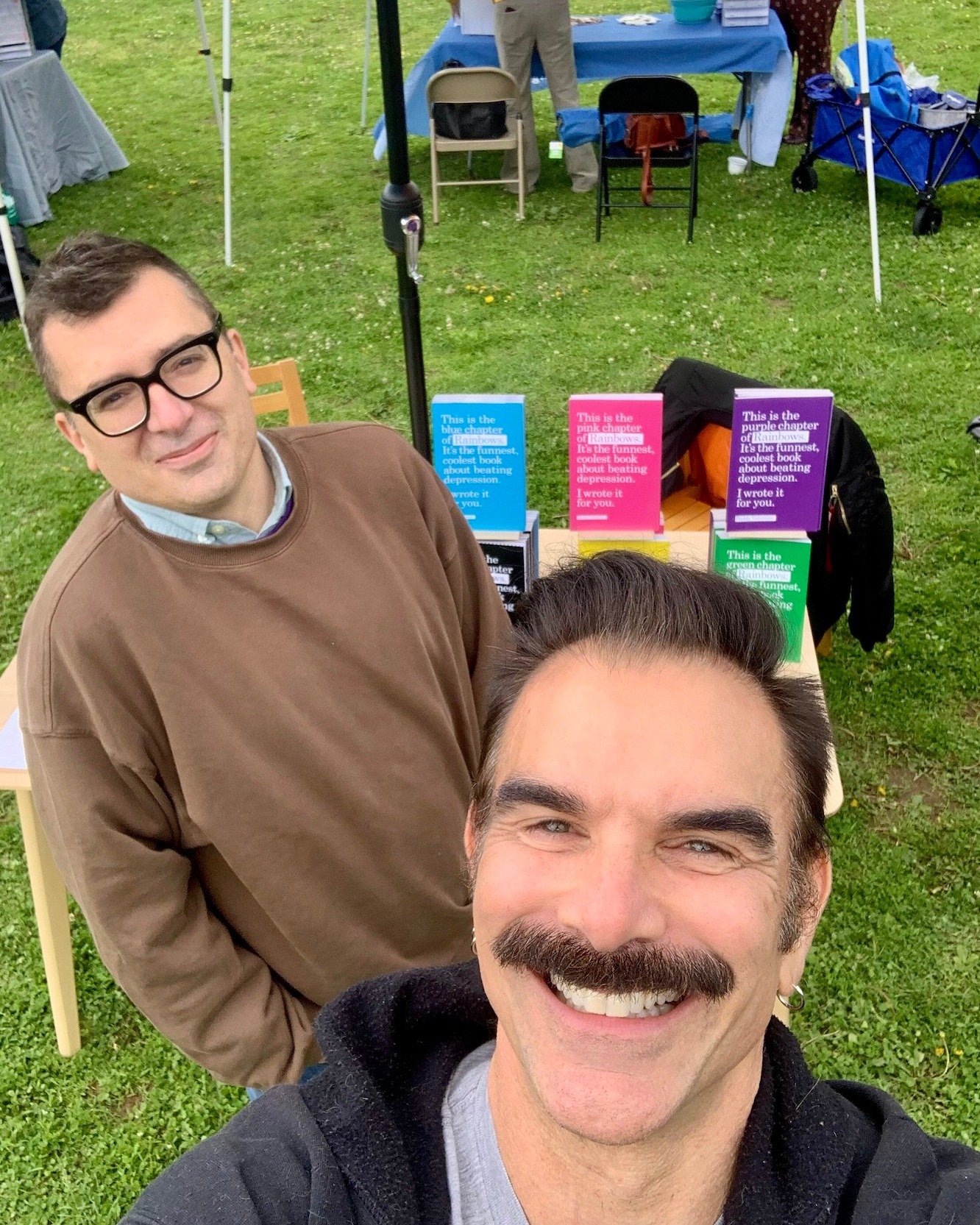 🏳️&zwj;🌈 Happy Pride, friends! I had the joy of helping @heybuddyvalentine table for the first time at New Paltz Pride and it was fabulous. I absolutely loved seeing all the rainbow kids out in full force.

🌈 Speaking of rainbows, we were there se