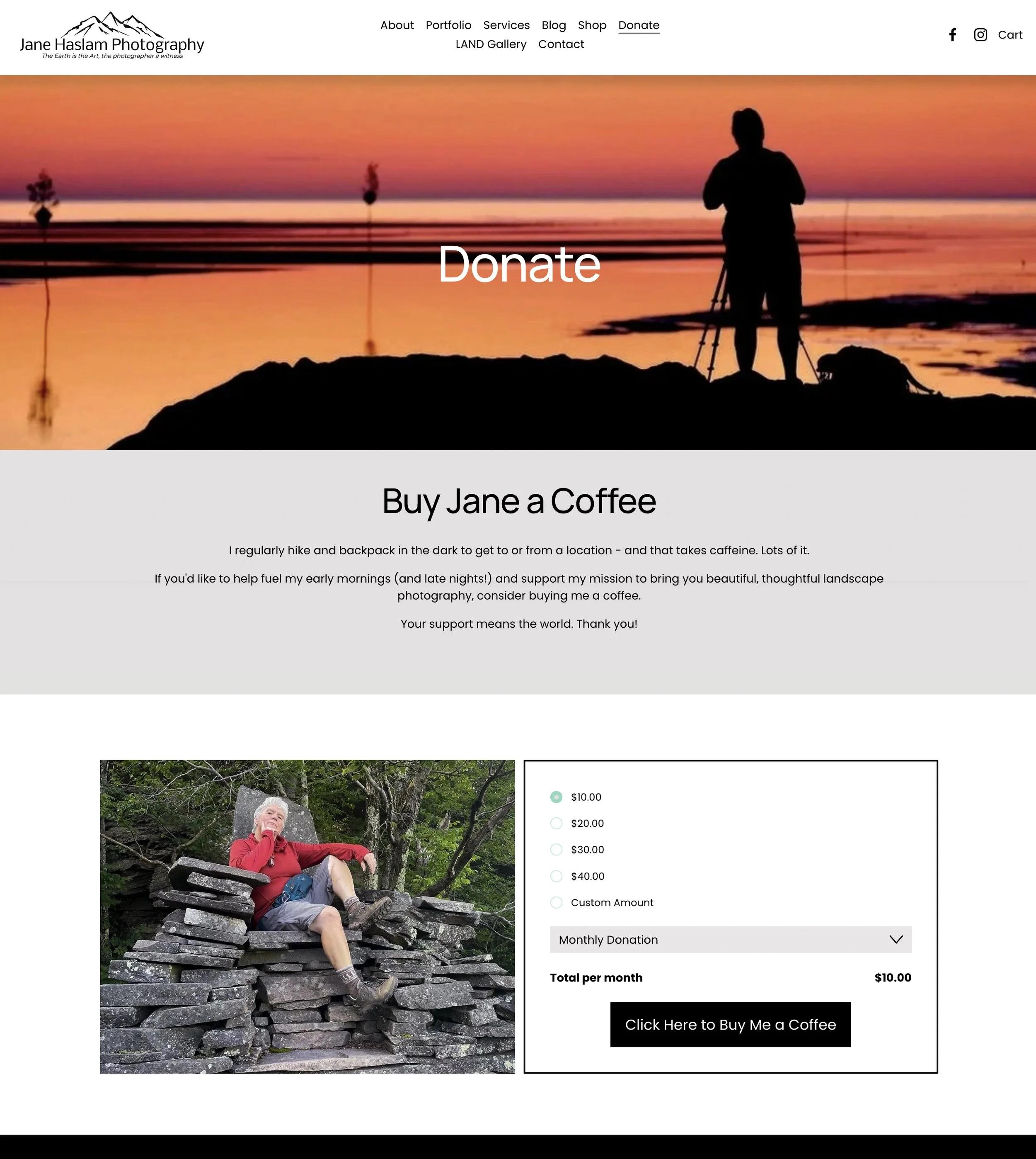  Make a Donation Page 