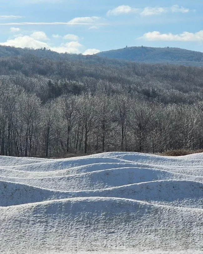 This is (hopefully) my final winter post 🤞 A couple of years ago, I spent my birthday wandering Storm King Art Center and completely fell in love. It&rsquo;s one of those places that stays with you.

One of my favorite installation there is Storm Ki
