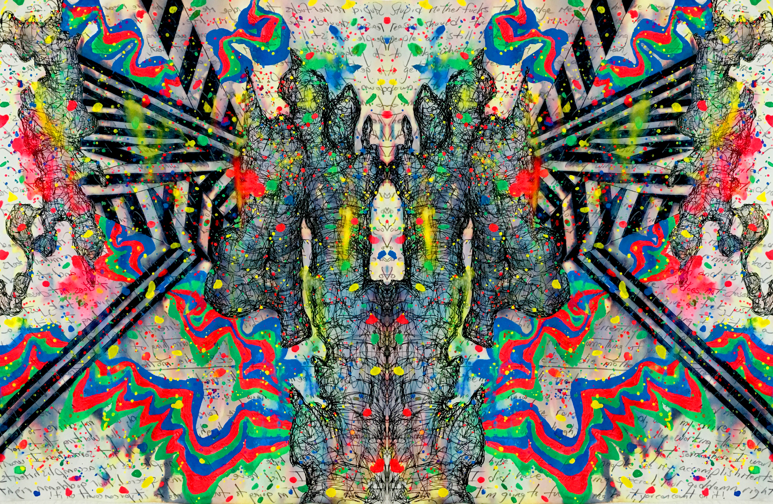 Experiential Reality Guache Series