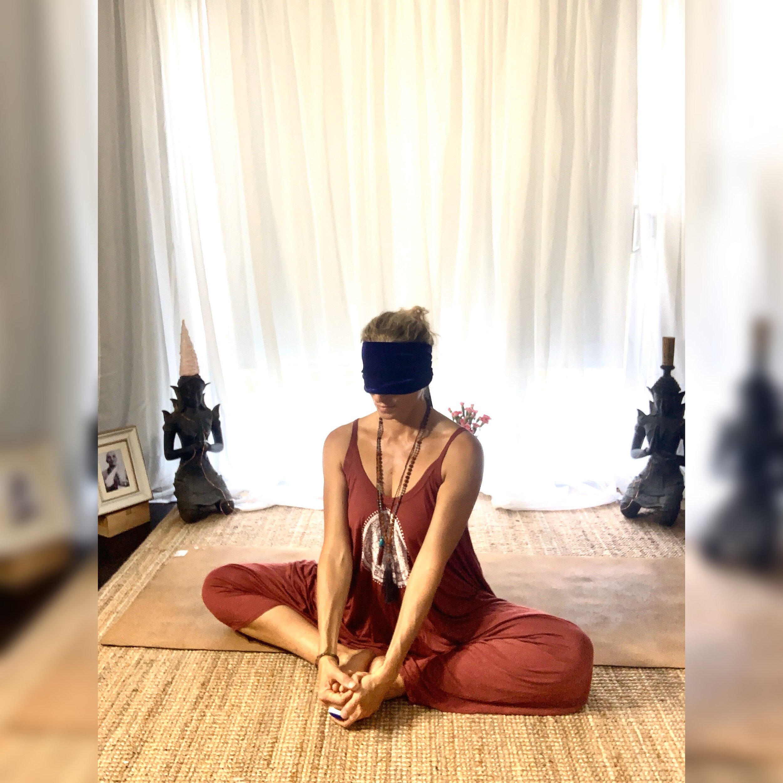 What is Blindfolded Yoga?