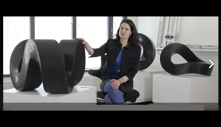 FRancesca BacCI speaks onsculpture and touch in avideo-interview for the Oslo National Museum.