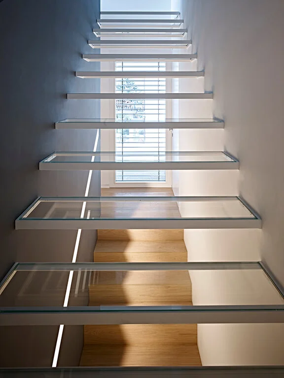 the glazed stair - first flight