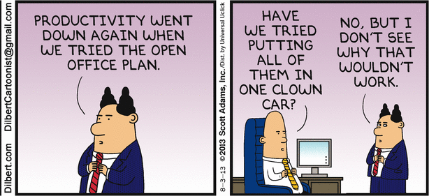 The office is changing ... again.