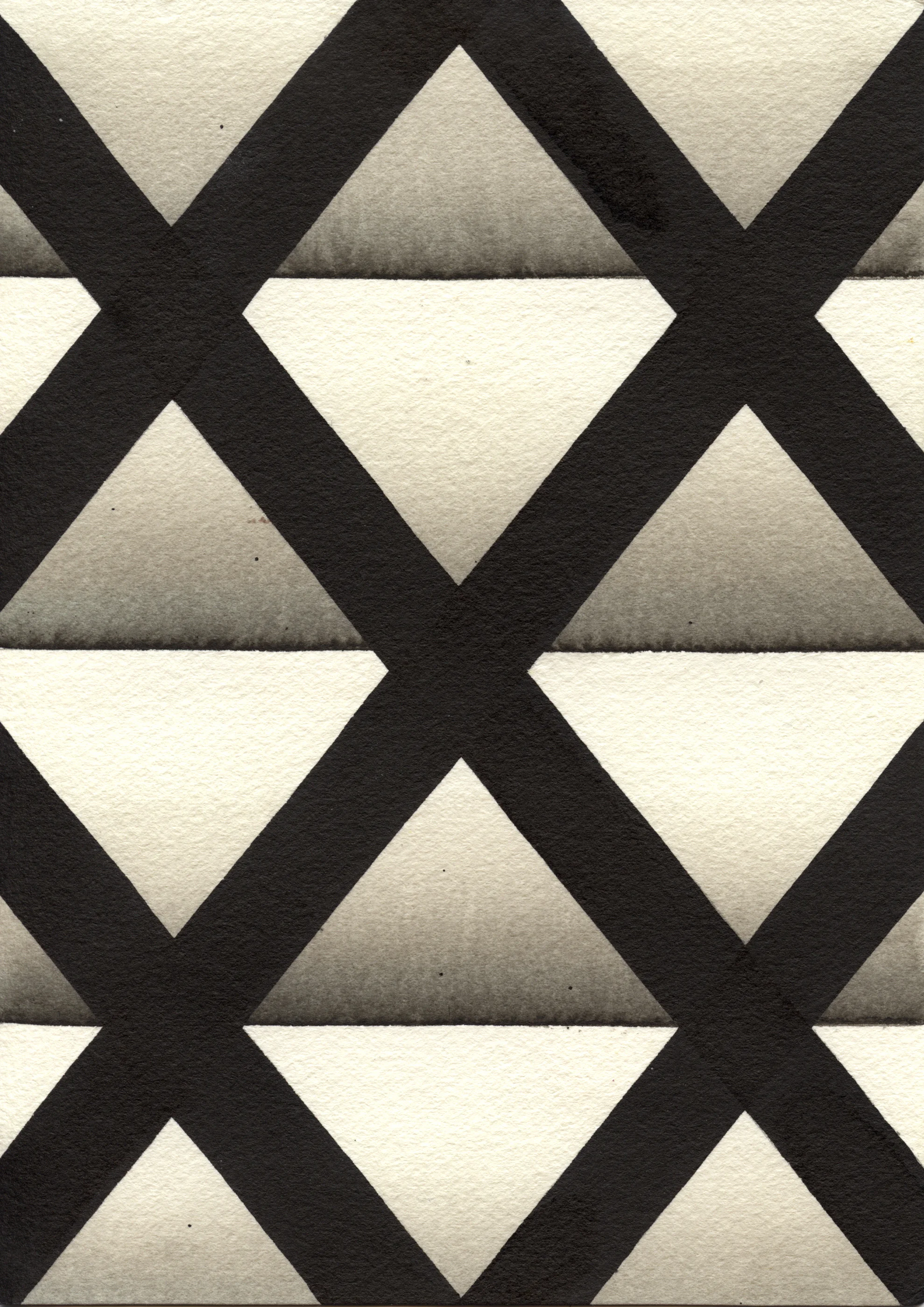 Daily drawing series, Florence winter,2015 ink on paper 7" x 5"