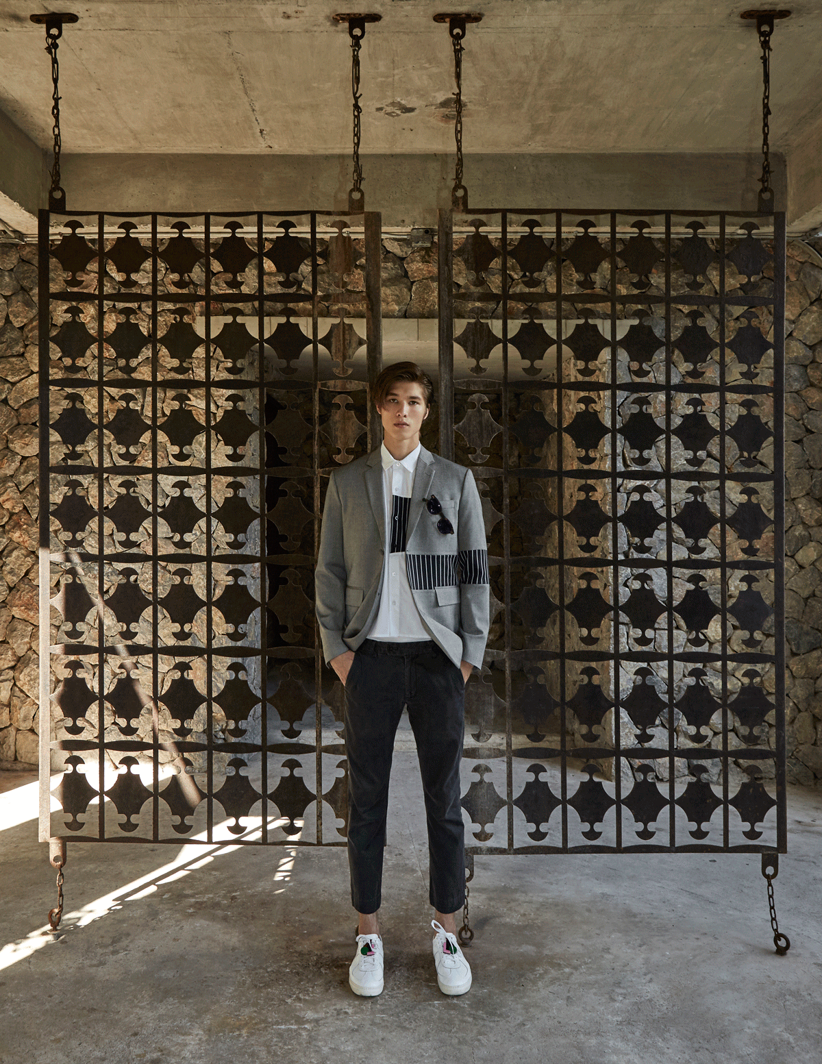 clothes : The Leisure Projects / sunglasses : Boston Club
