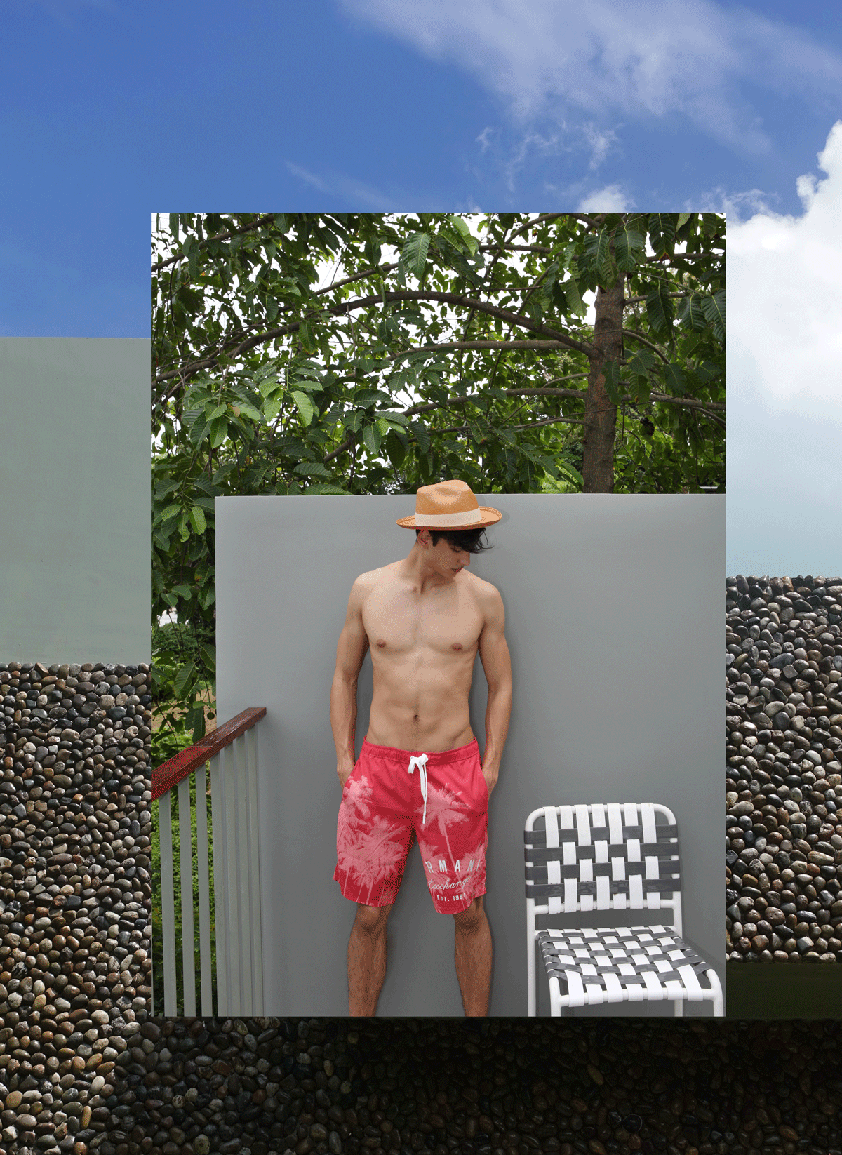 shorts : A/X Armani Exchange